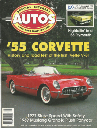 SPECIAL-INTEREST AUTOS 1997 AUG - 55 VETTE, JAG XJS Spc